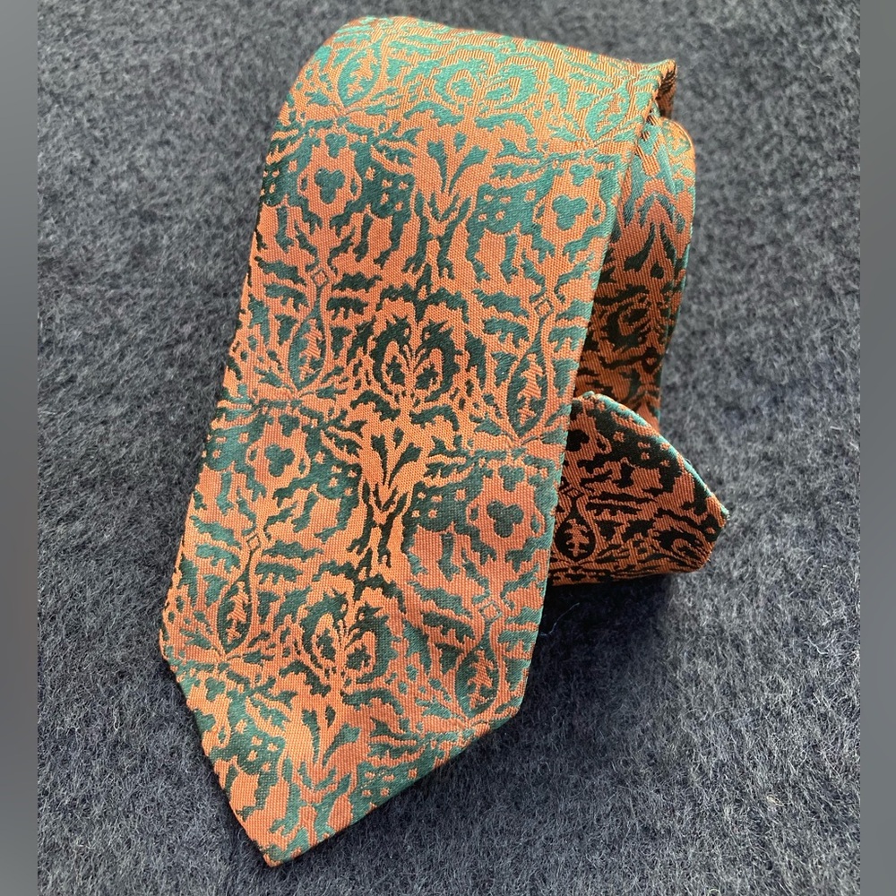 Vintage Silk Copper Tie